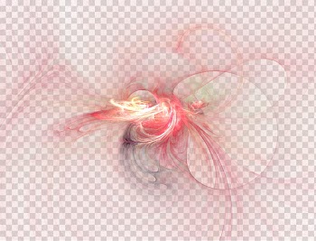 Fractal , pink abstract painting transparent background PNG clipart