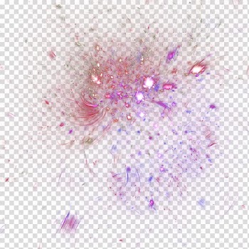 Fractal , pink fireworksw transparent background PNG clipart