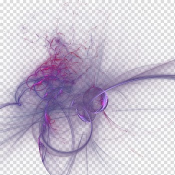 Fractal  , purple light transparent background PNG clipart