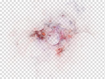 Fractal , red and black smoke transparent background PNG clipart