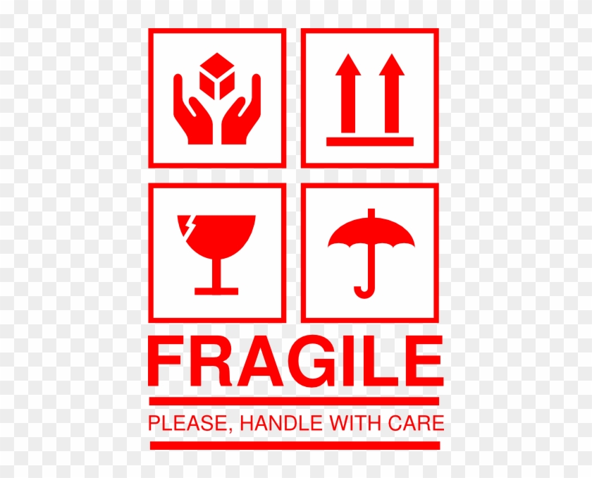 Fragile Clip Art - Symbol Fragile Handle With Care