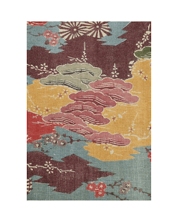 Fragment decorated with pine, plum, | Free Photo - rawpixel