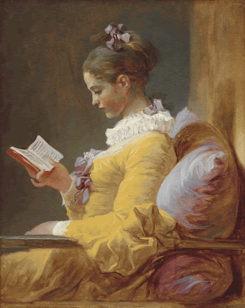 Fragonard, The Reader | Free Photo - rawpixel
