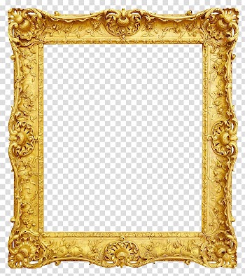 Frame Antique Gold, Gold frame, gold ornate border template transparent background PNG clipart
