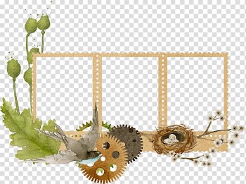 Frame , Bird stamp style frame transparent background PNG clipart