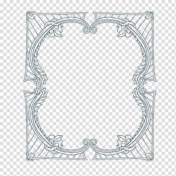 Frame, Blue frame transparent background PNG clipart