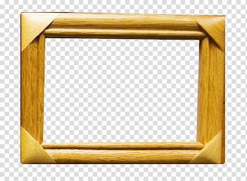 Frame , brown wooden -layer shelf transparent background PNG clipart