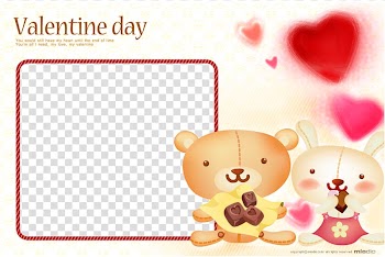 Frame, Cartoon Bear Frame transparent background PNG clipart
