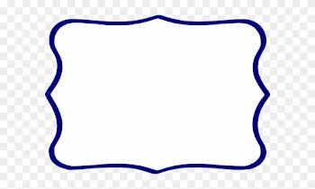 Frame Clipart Navy Blue - Frame Azul Escuro Png