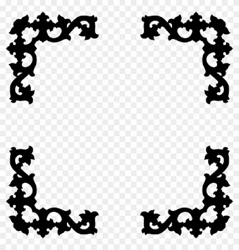 Frame Clipart Silhouette - Silhouette Of A Picture Frame