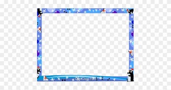 Frame Clipart Winter - Winter Borders And Frames