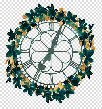 Frame Clock Film frame Color, clock transparent background PNG clipart