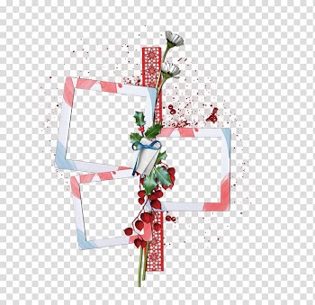 Frame, Continental Red Frame Border transparent background PNG clipart