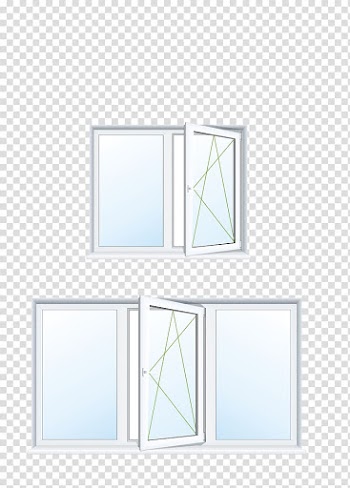 Frame Daylighting Pattern, light-colored windows open transparent background PNG clipart