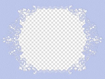 Frame Decorative arts Pattern, Blue edge pattern border transparent background PNG clipart
