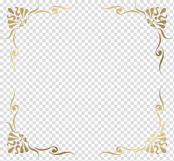 Frame, Decorative Frame Border , brown frame template illustration transparent background PNG clipart