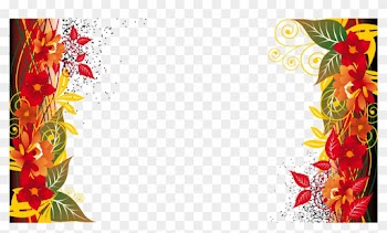 Frame Design Flower Png