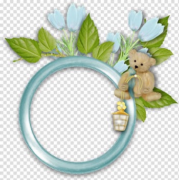 Frame Digital frame , Bear frame material transparent background PNG clipart
