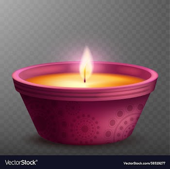 frame diwali dia lamp rangoli decoration