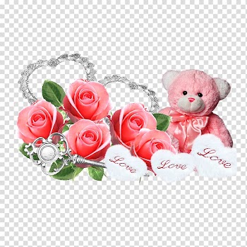 Frame Dragon, Fly! Free Love Valentines Day, Romantic roses and cute dolls transparent background PNG clipart