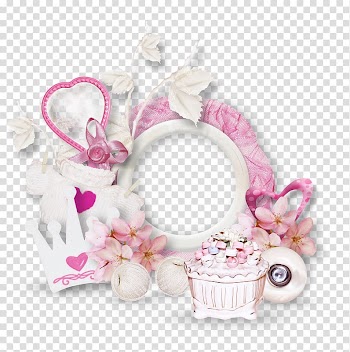 Frame Drawing Scrapbooking Decorative arts, Pink Princess line decoration transparent background PNG clipart