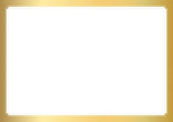 Frame , Empty Certificate Template , gold border transparent background PNG clipart