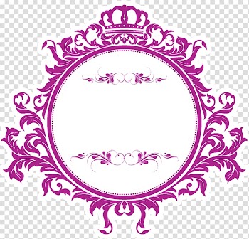 Frame Euclidean , Wedding logo, pink filigree frame screenshot transparent background PNG clipart