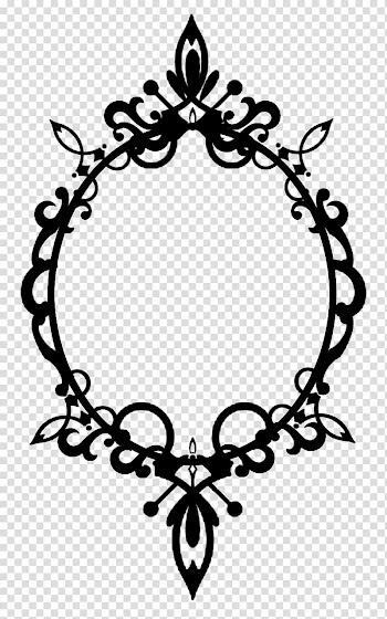 Frame Filigree Ornament , Victorian Frame transparent background PNG clipart