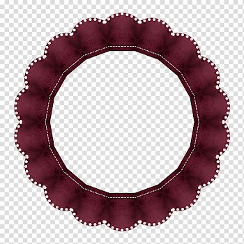 Frame Film frame, Elegant red frame transparent background PNG clipart