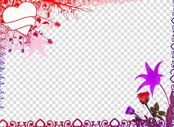 Frame Film frame , Floral decoration transparent background PNG clipart