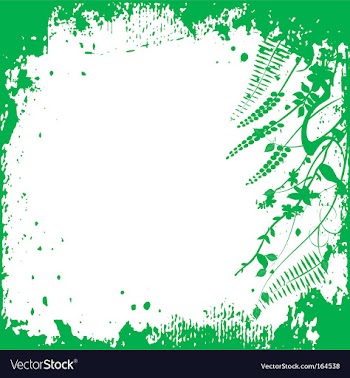  					Frame floral background ornament leaves vector image														