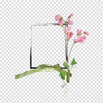 Frame, Floral decorative frame material transparent background PNG clipart