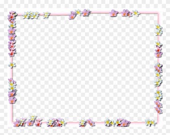 Frame Flower Border Png