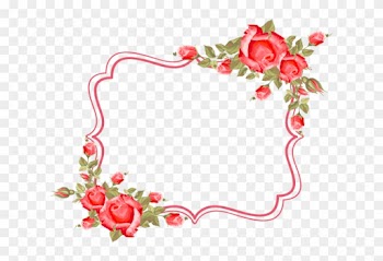 Frame, Flower, Roses, Frame, Border,rose, Wedding, - Marco De Flores Png