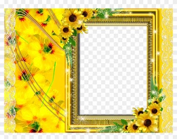 Frame Flowers - Flowers Photo Frames Png