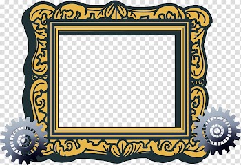 Frame Free content , Mechanical material pattern frame border transparent background PNG clipart