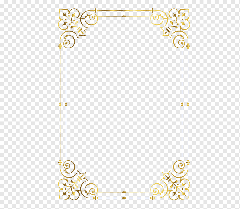 frame, Gold frame, gold frame illustration, frame, golden Frame, text png