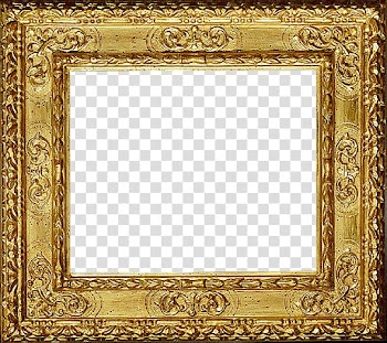 Frame, Gold Frame transparent background PNG clipart