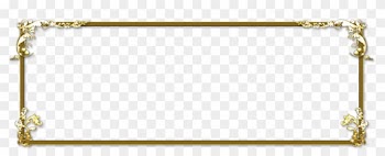 Frame Gold Png Available In Different Size - Frame ลาย ไทย Png