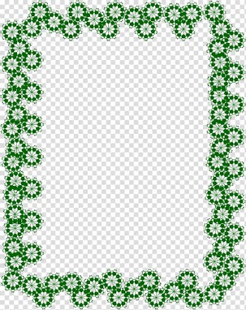 Frame Green, Green Border Frame transparent background PNG clipart