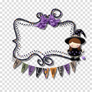, frame halloween transparent background PNG clipart