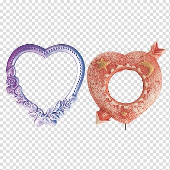 Frame, Heart border transparent background PNG clipart