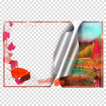 Frame Icon, Leaf Frame transparent background PNG clipart