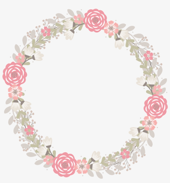 Frame Marco Flores Flower Pink Vintage Kawaii - Marco Flores ...