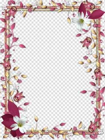 Frame , Mood Frame s, red and white floral digital frame transparent background PNG clipart
