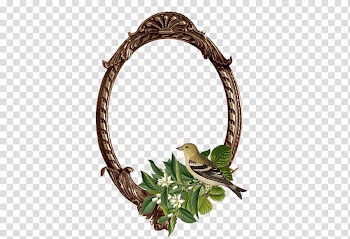Frame , oblong gold floral frame transparent background PNG clipart