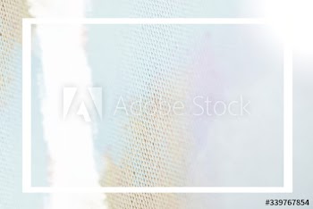 Frame on pastel color background