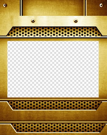 Frame or entrance, rectangular gold and white frame panel transparent background PNG clipart