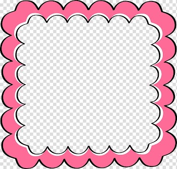 Frame Orange , Fuchsia Border Frame transparent background PNG clipart