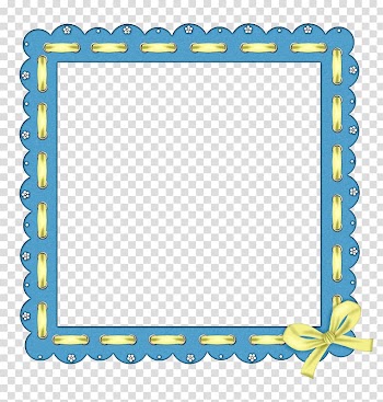Frame Ornament , Blue Frame transparent background PNG clipart